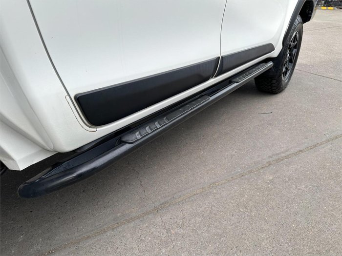 2019 Toyota Hilux Rugged GUN126R 4X4 Dual Range Glacier White