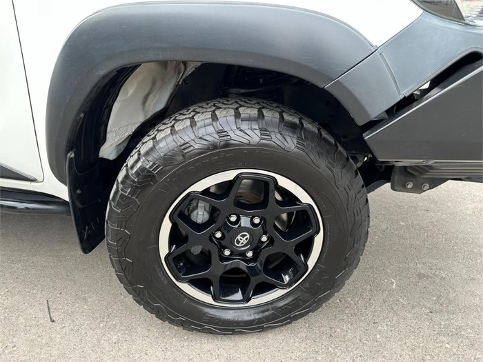 2019 Toyota Hilux Rugged GUN126R 4X4 Dual Range Glacier White