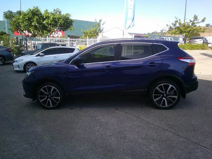 2017 Nissan QASHQAI Ti J11 Ink Blue