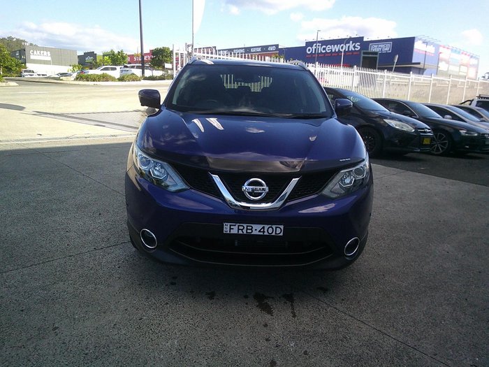 2017 Nissan QASHQAI Ti J11 Ink Blue