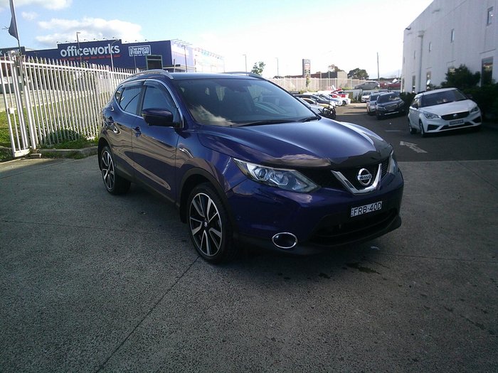 2017 Nissan QASHQAI Ti J11 Ink Blue