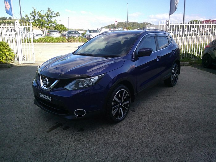 2017 Nissan QASHQAI Ti J11 Ink Blue