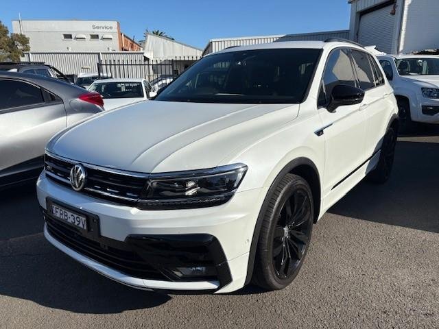 2018 Volkswagen Tiguan Wolfsburg Edition 5N MY19 Four Wheel Drive Oryx White Pearl