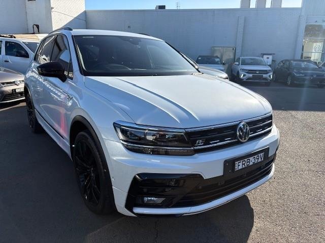 2018 Volkswagen Tiguan Wolfsburg Edition 5N MY19 Four Wheel Drive Oryx White Pearl