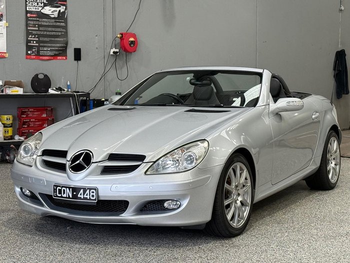 2005 Mercedes-Benz SLK-Class SLK350 R171 Iridium Silver