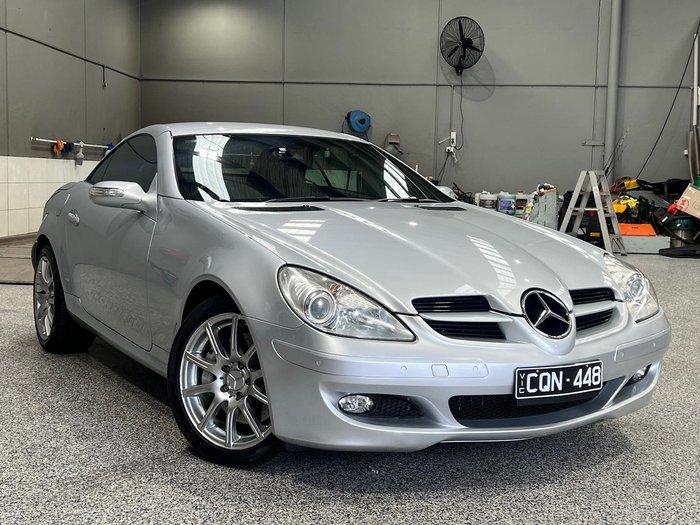 2005 Mercedes-Benz SLK-Class SLK350 R171 Iridium Silver