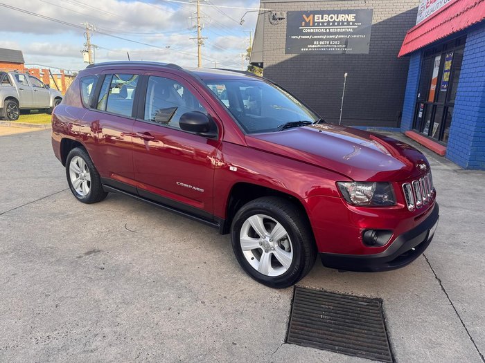 2014 Jeep Compass Sport MK MY14 Deep Cherry Red