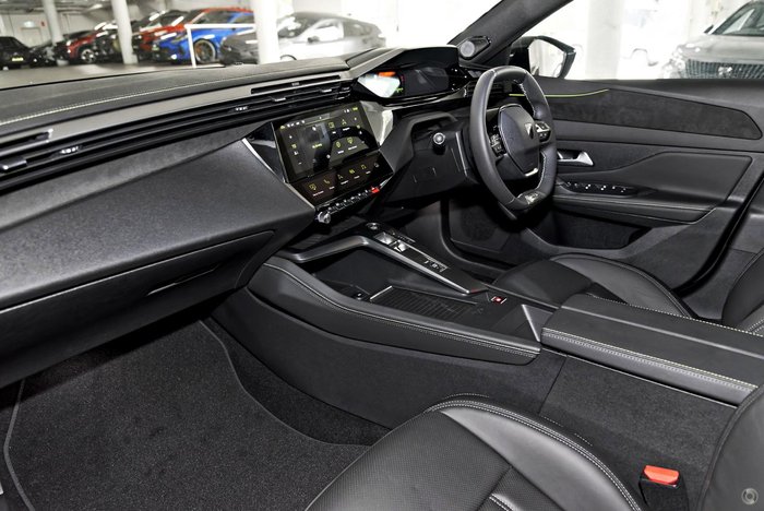 2025 Peugeot 408 GT Premium Hybrid P54 MY25 Okenite White