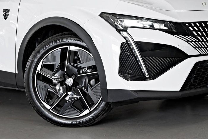 2025 Peugeot 408 GT Premium Hybrid P54 MY25 Okenite White