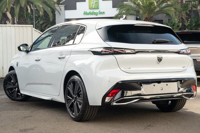 2025 Peugeot 308 GT Hybrid P51 MY25 Okenite White