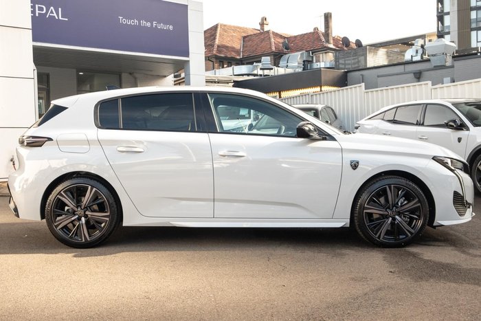2025 Peugeot 308 GT Hybrid P51 MY25 Okenite White