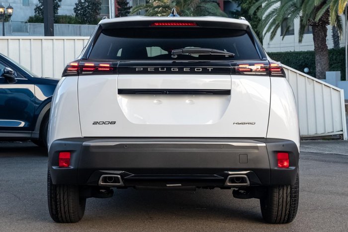 2025 Peugeot 2008 Allure Hybrid P24 MY25 Okenite White