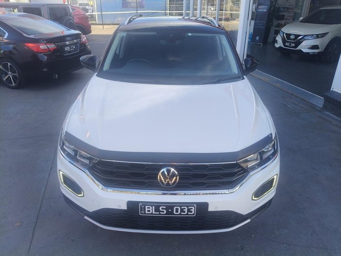 2021 Volkswagen T-Roc 110TSI Style A11 MY21 Pure White