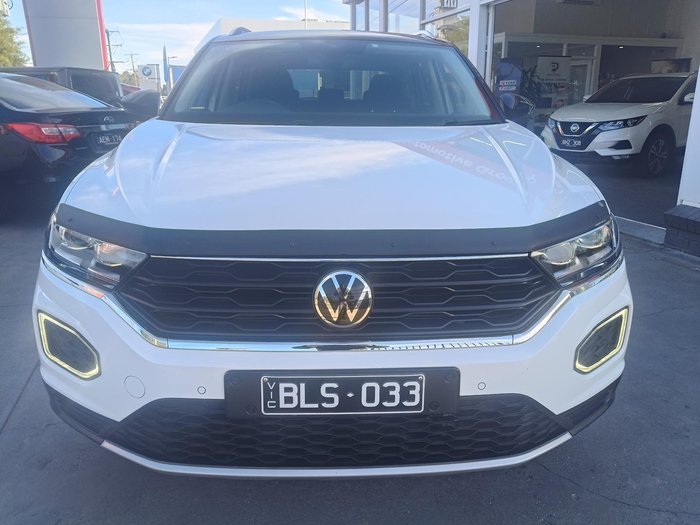 2021 Volkswagen T-Roc 110TSI Style A11 MY21 Pure White