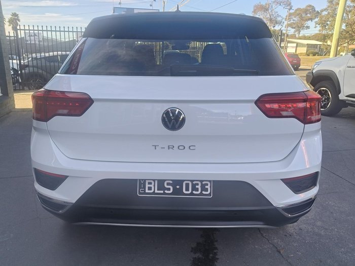 2021 Volkswagen T-Roc 110TSI Style A11 MY21 Pure White