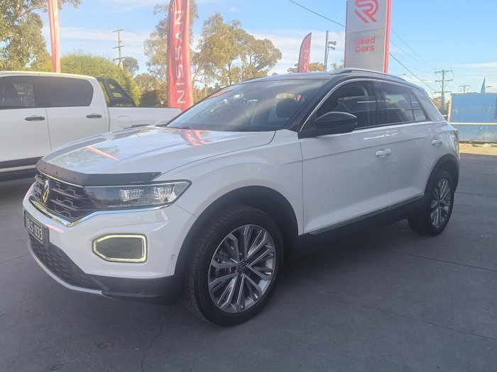 2021 Volkswagen T-Roc 110TSI Style A11 MY21 Pure White