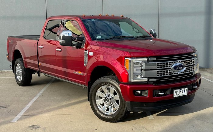 2017 Ford F250 Platinum (No Series) Red