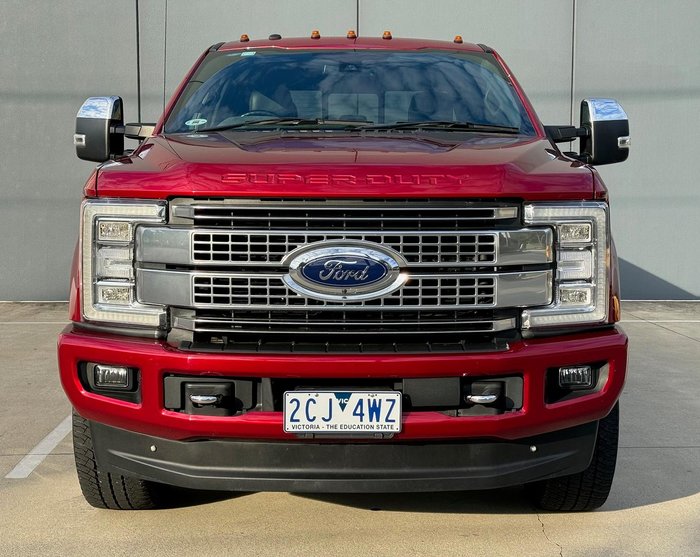 2017 Ford F250 Platinum (No Series) Red