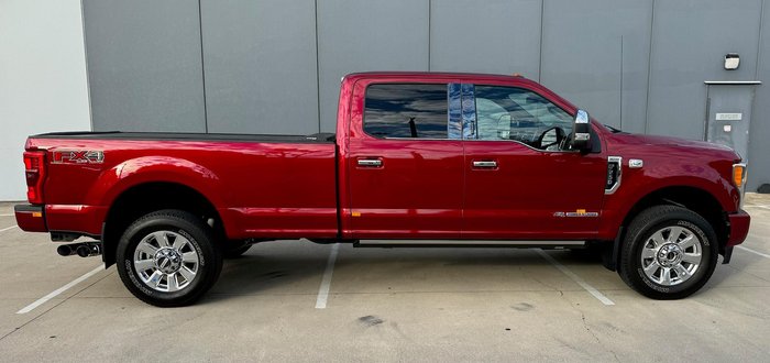 2017 Ford F250 Platinum (No Series) Red