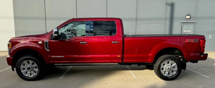 2017 Ford F250 Platinum (No Series) Red