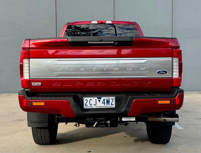 2017 Ford F250 Platinum (No Series) Red