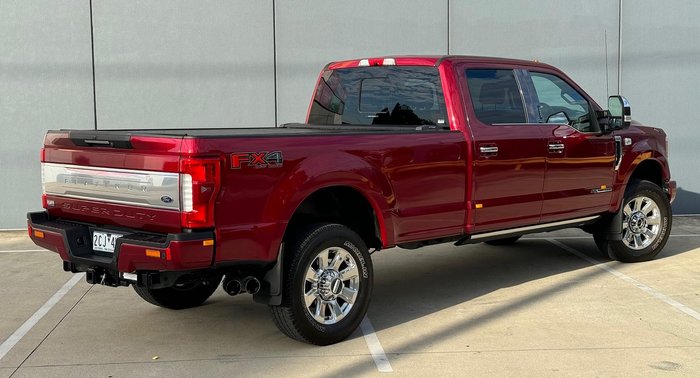 2017 Ford F250 Platinum (No Series) Red