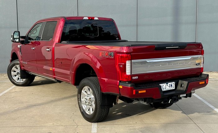 2017 Ford F250 Platinum (No Series) Red