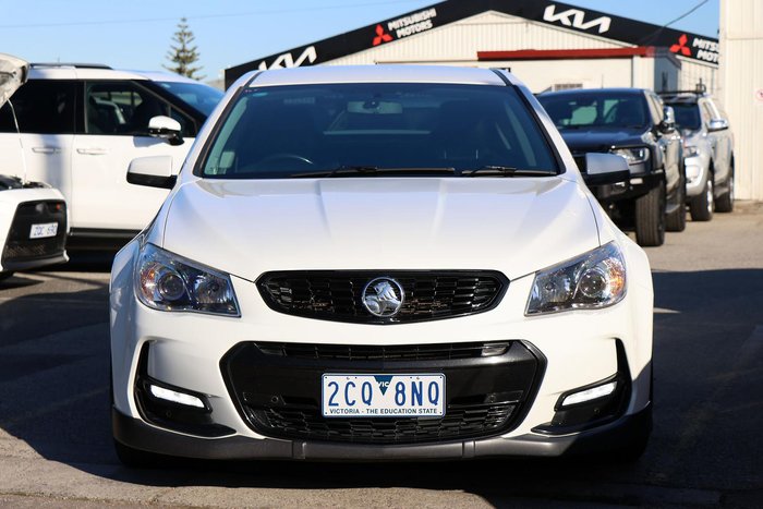 2017 Holden Commodore SV6 VF Series II MY17 Heron White