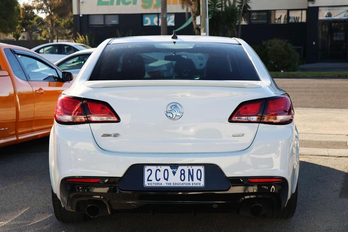 2017 Holden Commodore SV6 VF Series II MY17 Heron White
