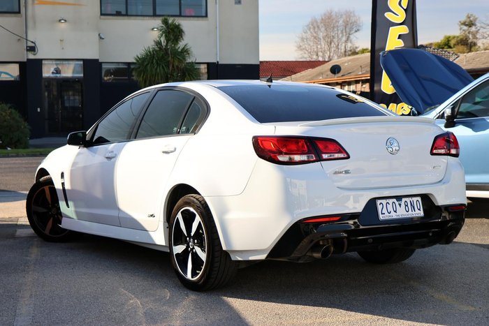 2017 Holden Commodore SV6 VF Series II MY17 Heron White
