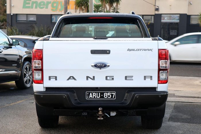 2018 Ford Ranger Wildtrak PX MkII MY18 4X4 Dual Range Frozen White