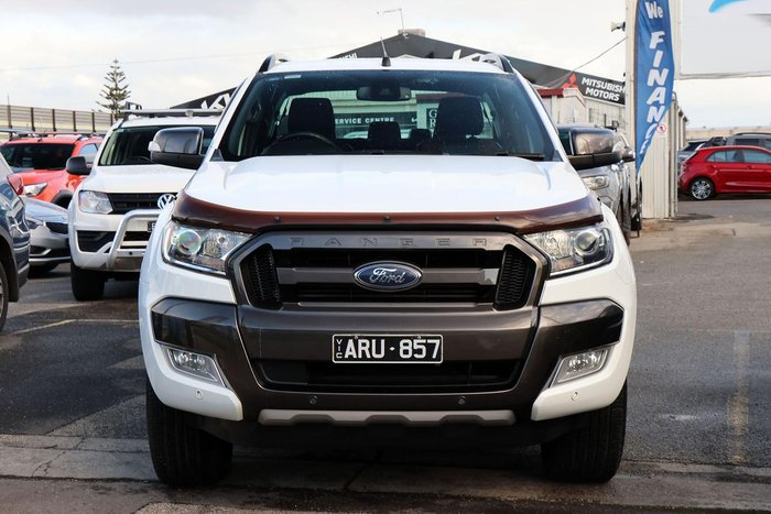 2018 Ford Ranger Wildtrak PX MkII MY18 4X4 Dual Range Frozen White