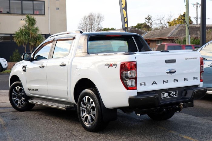 2018 Ford Ranger Wildtrak PX MkII MY18 4X4 Dual Range Frozen White