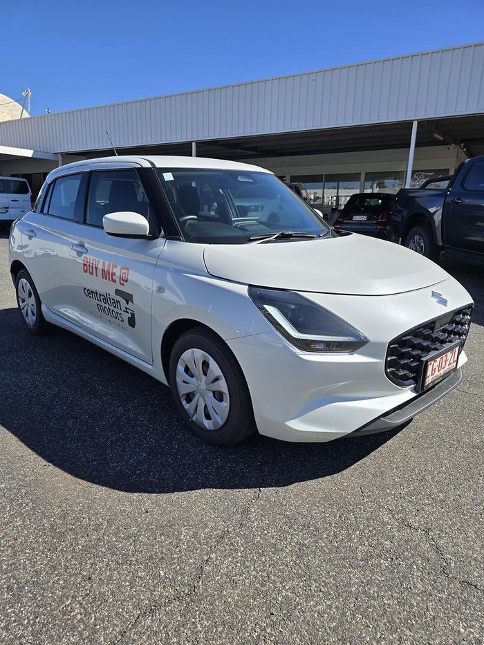 2025 Suzuki Swift Hybrid UZ Pure White