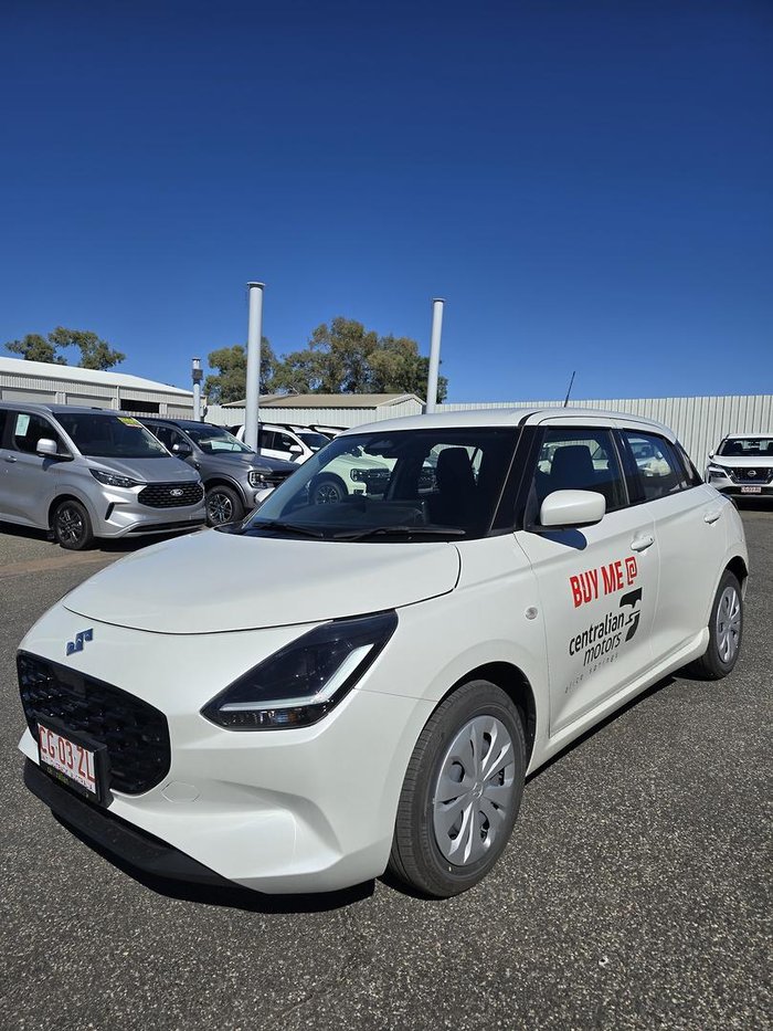 2025 Suzuki Swift Hybrid UZ Pure White