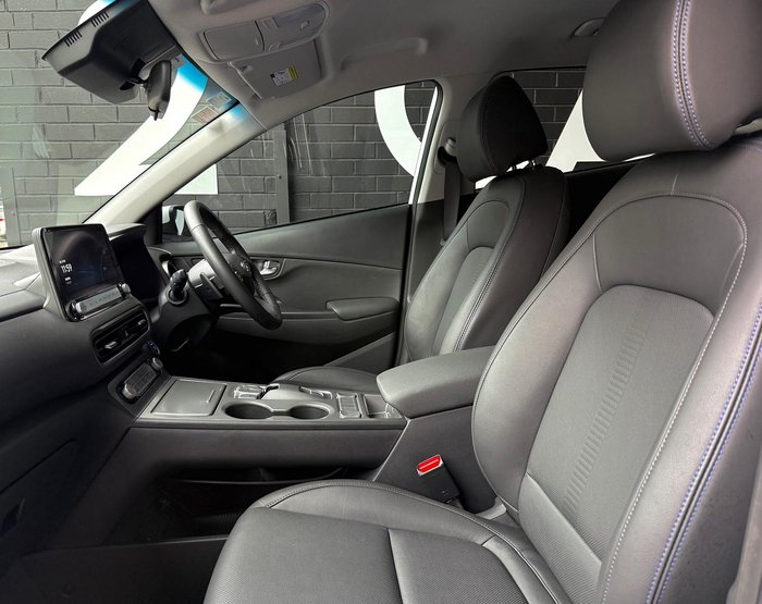 2021 Hyundai Kona Electric Elite OS.V4 MY22 Atlas White