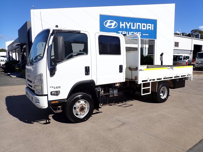 2017 ISUZU NPS 75/45-155 WHITE