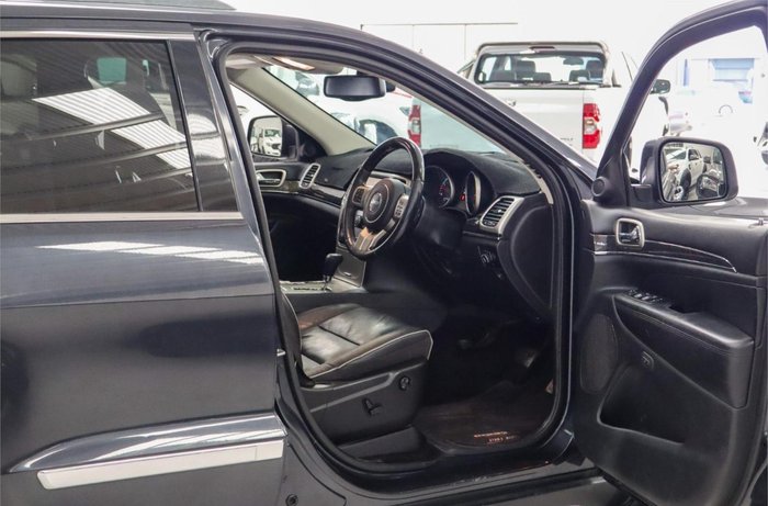 2012 Jeep Grand Cherokee Overland WK MY12 4X4 Constant Brilliant Black