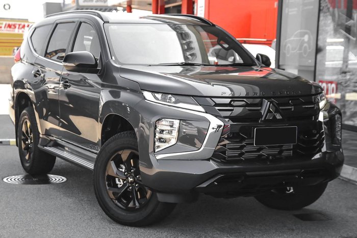 2025 Mitsubishi Pajero Sport GSR QG MY25 4X4 Dual Range Graphite Grey with Black Roof