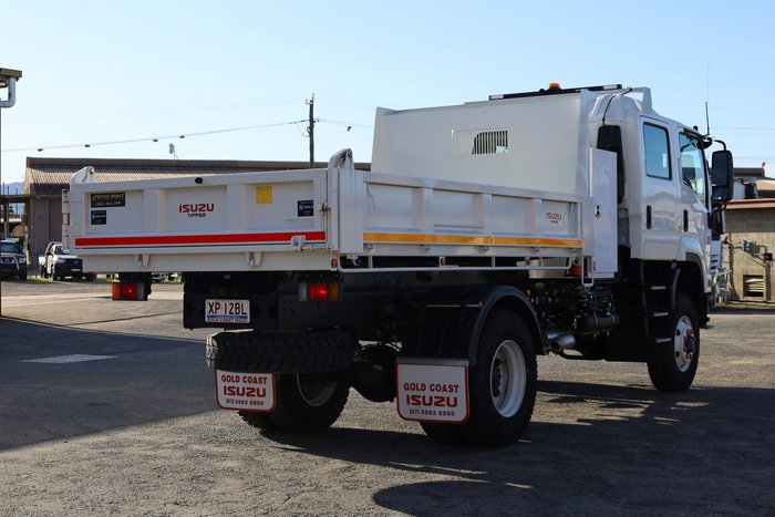 2022 Isuzu F Series FTS139-260 4x4 Dual Cab Tipper White