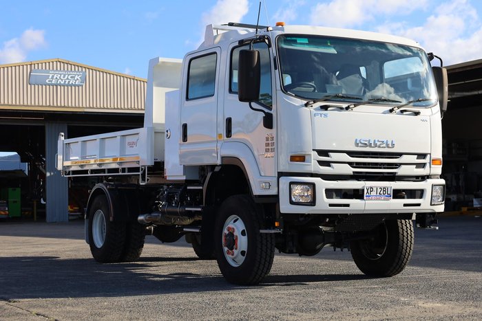 2022 Isuzu F Series FTS139-260 4x4 Dual Cab Tipper White