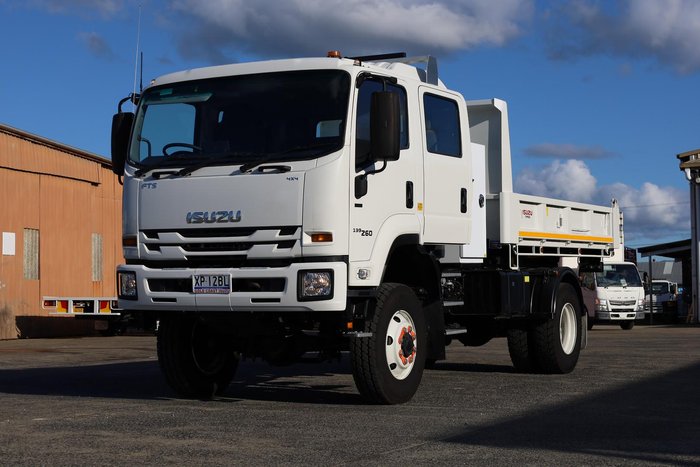 2022 Isuzu F Series FTS 139-260 Dual Cab Tipper White