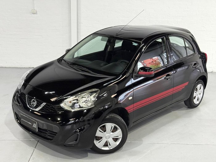 2016 Nissan Micra ST K13 MY15 Boston Black