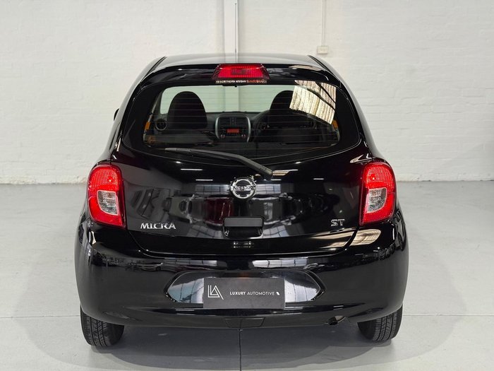 2016 Nissan Micra ST K13 MY15 Boston Black