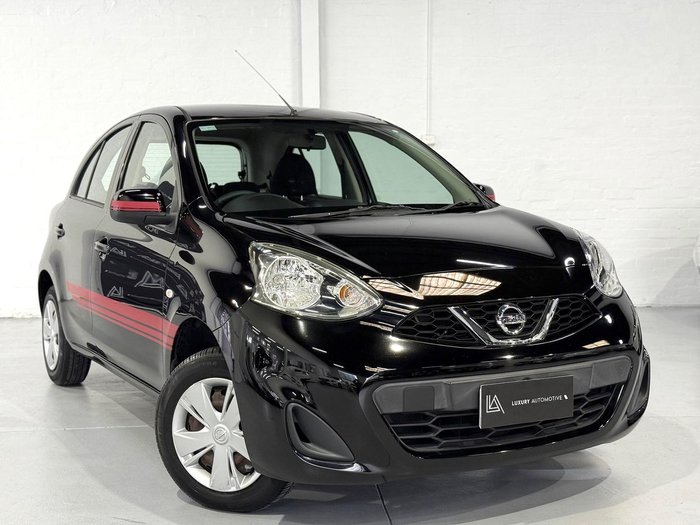 2016 Nissan Micra ST K13 MY15 Boston Black
