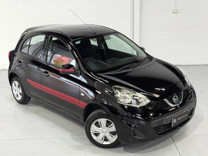 2016 Nissan Micra ST K13 MY15 Boston Black