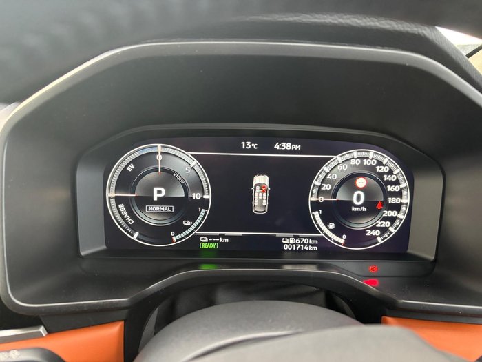 2024 Mitsubishi Outlander PHEV Exceed Tourer ZM MY24 AWD Black Diamond with Sterling Silver Roof