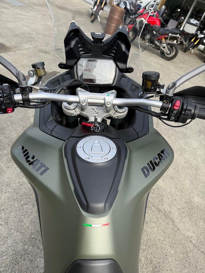 2025 Ducati Multistrada V2 S Multistrada Green
