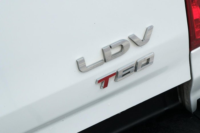 2021 LDV T60 PRO SK8C 4X4 Dual Range Blanc White