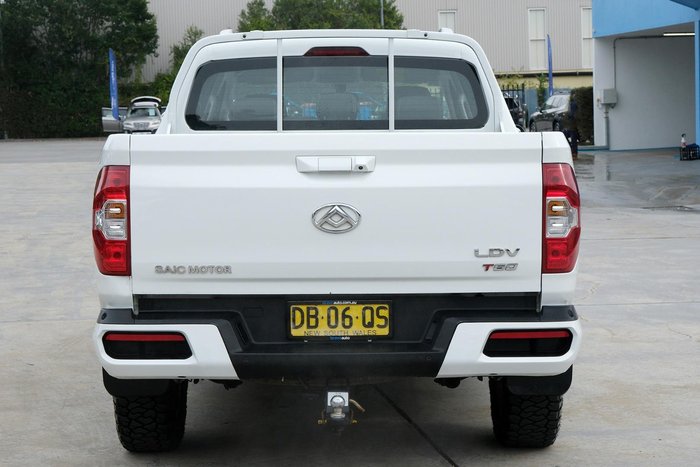 2021 LDV T60 PRO SK8C 4X4 Dual Range Blanc White